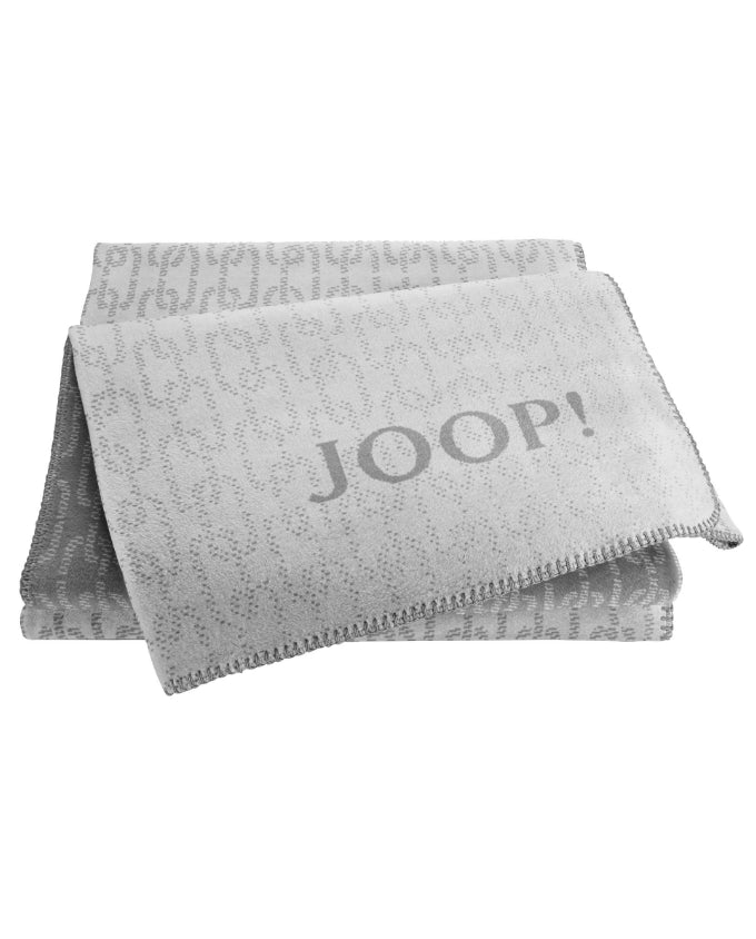 Joop! Chain silber - stein pléd, 150 x 200 cm - Leguan Exclusive - Joop! -