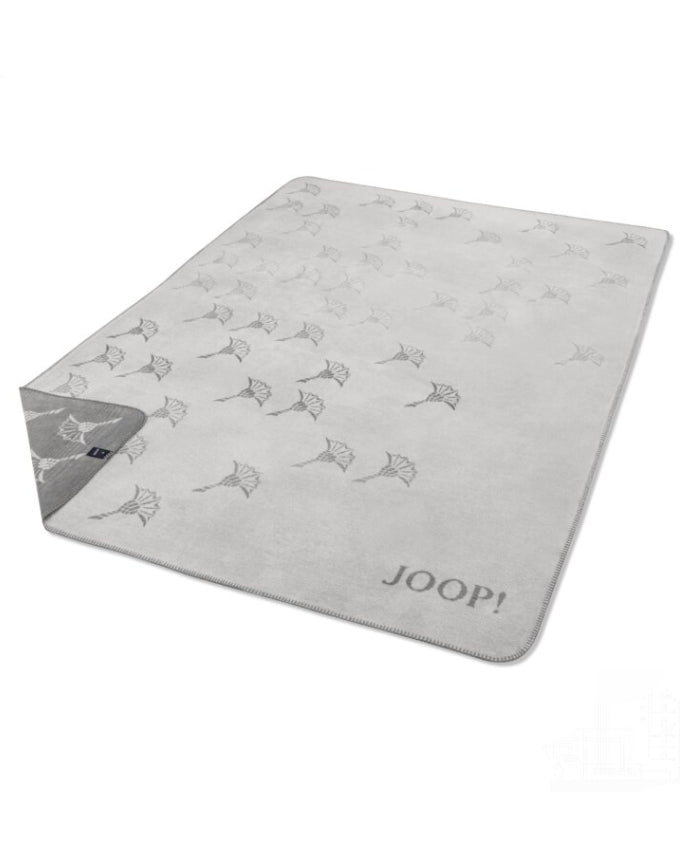 Joop! Faded cornflower stein pléd - Leguan Exclusive - Joop! -