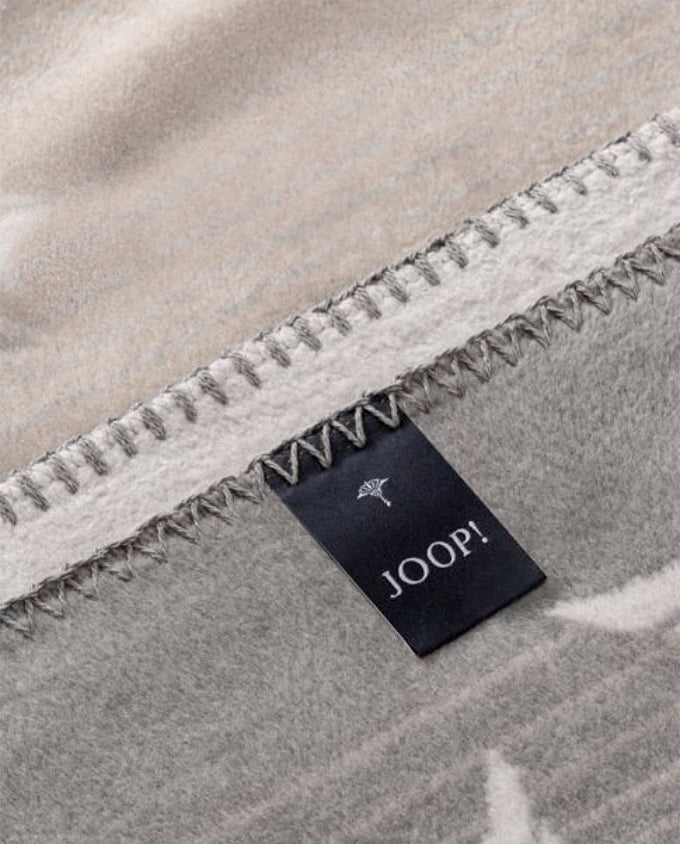 Joop! Faded cornflower stein pléd - Leguan Exclusive - Joop! -
