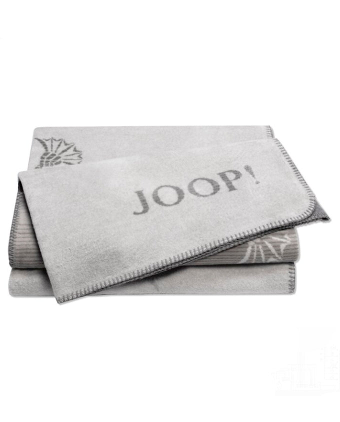 Joop! Faded cornflower stein pléd - Leguan Exclusive - Joop! -