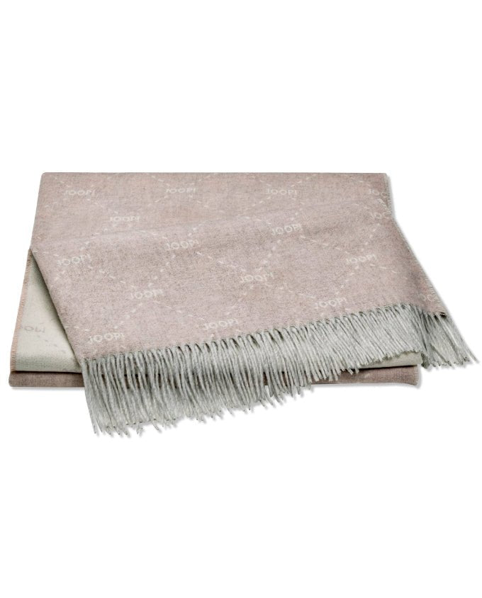 Joop! Fine - Signature rose pléd, 130 x 170 cm - Leguan Exclusive - Joop! -