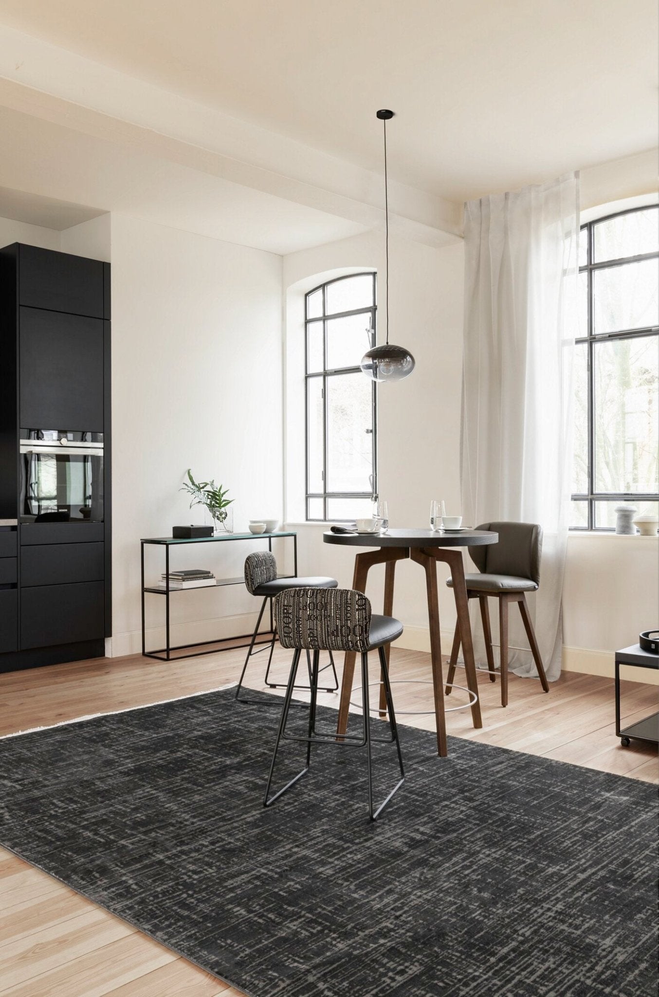 JOOP! Lines 221/ 040 antracit - Leguan Exclusive - Joop! - 140x200cm