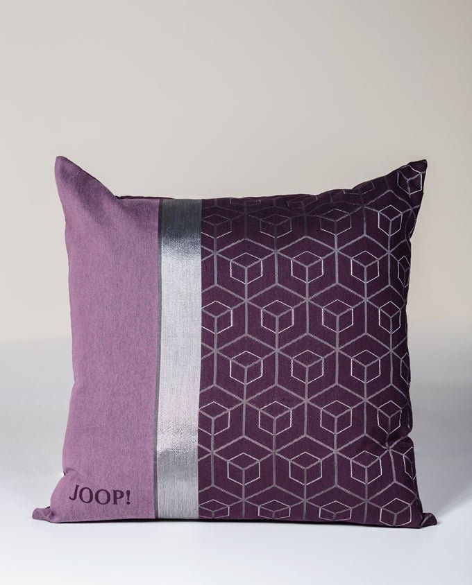 Joop! Metric beere díszpárna 50 x 50 cm - Leguan Exclusive - Joop! -