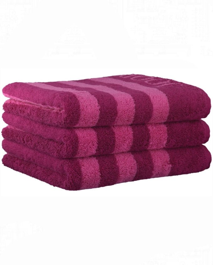 Joop! pink csíkos törölköző - Leguan Exclusive - Joop! - 50 x 100 cm