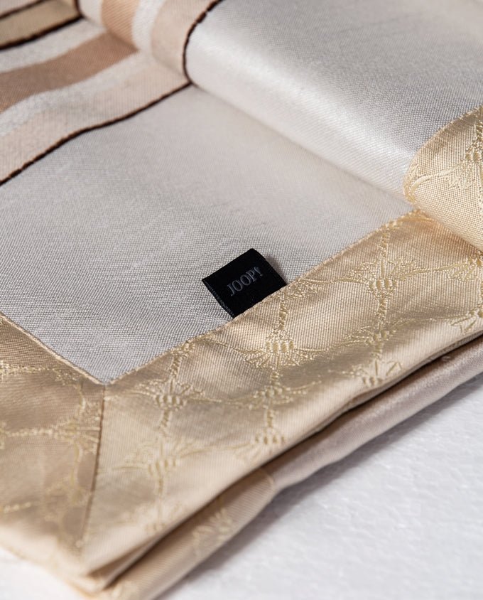 Joop! Stripes natur pléd 130 x 200 cm - Leguan Exclusive - Joop! -