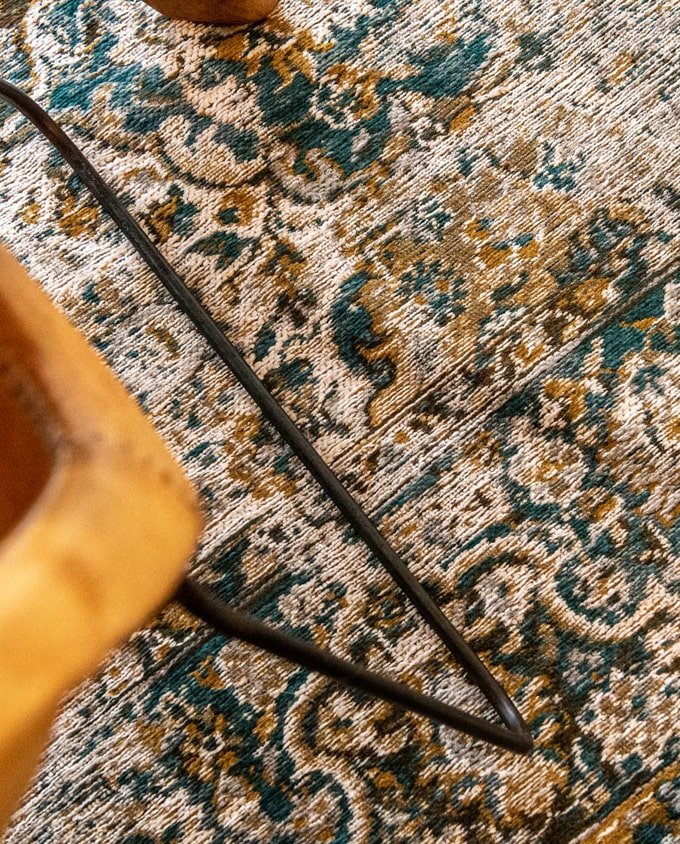Louis De Poortere Bakhtiari 9127 fener vintage szőnyeg - Leguan Exclusive - Louis De Poortere - 140 x 200 cm
