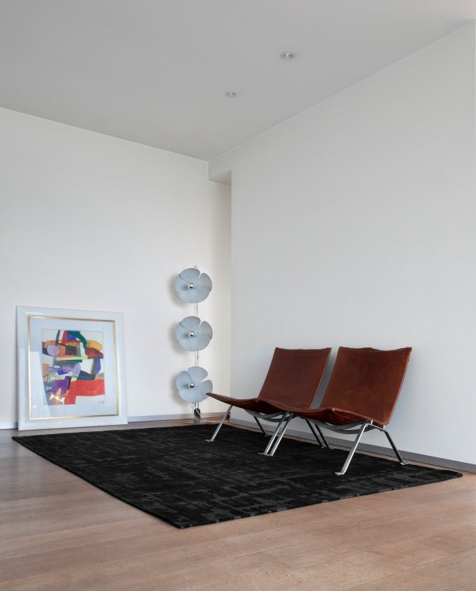 Louis De Poortere Baobab 9200 black water vintage szőnyeg - Leguan Exclusive - Louis De Poortere - 140 cm kör