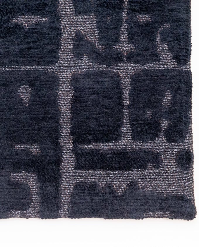 Louis De Poortere Baobab 9200 black water vintage szőnyeg - Leguan Exclusive - Louis De Poortere - 140 cm kör
