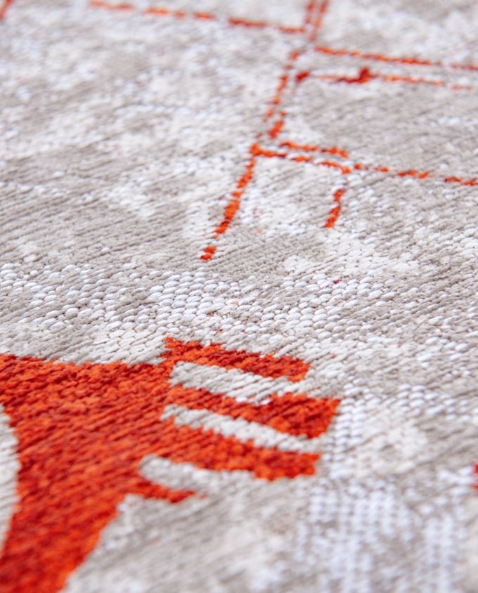 Louis De Poortere Cities Amsterdam - Orange Cut vintage szőnyeg - Leguan Exclusive - Louis De Poortere - 280 x 390 cm