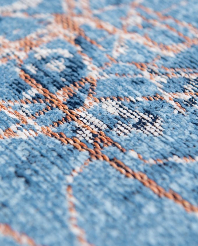 Louis De Poortere Cities Tokyo - Conductive Blue vintage szőnyeg - Leguan Exclusive - Louis De Poortere - 280 x 390 cm