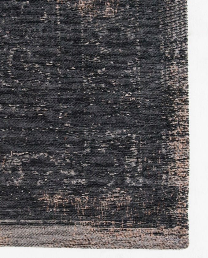 Louis De Poortere Medallion 8263 mineral black vintage szőnyeg - Leguan Exclusive - Louis De Poortere - 80 x 150 cm