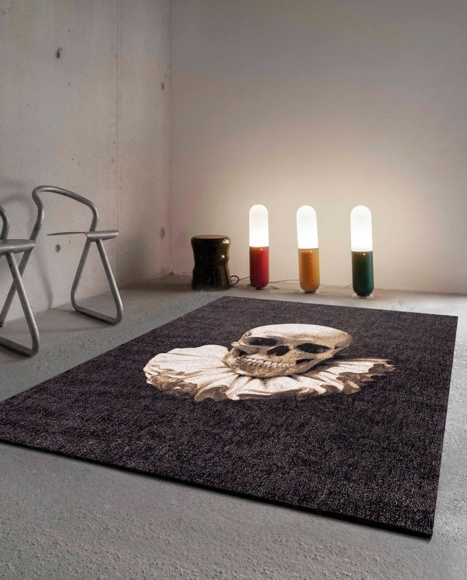 Louis De Poortere Pop Momento Mori - funny bones vintage szőnyeg - Leguan Exclusive - Louis De Poortere - 280 x 390 cm