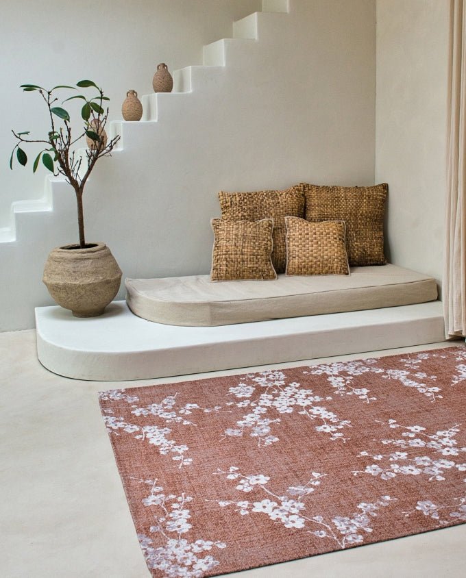 Louis De Poortere Sakura 9371 copper pink vintage szőnyeg - Leguan Exclusive - Louis De Poortere - 280 x 390 cm