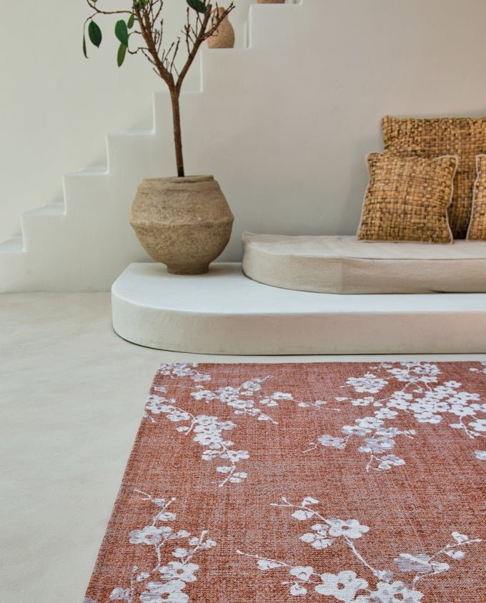 Louis De Poortere Sakura 9371 copper pink vintage szőnyeg - Leguan Exclusive - Louis De Poortere - 280 x 390 cm