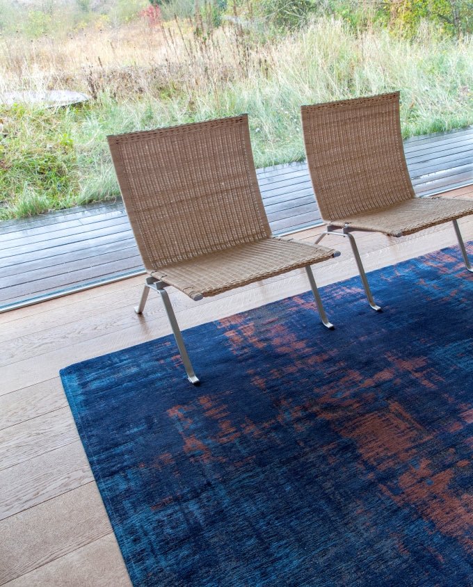 Louis De Poortere Venetian Dust 9211 sunset blue vintage szőnyeg - Leguan Exclusive - Louis De Poortere - 80 x 150 cm