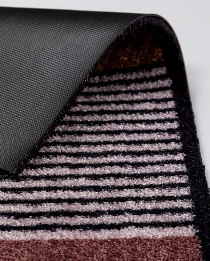 Manhattan 1689 006 016 pink multi lábtörlő - Leguan Exclusive - Schöner Wohnen - 50 x 70 cm