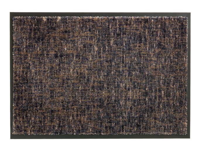 Miami 1688 003 044 antracit - taupe vintage lábtörlő - Leguan Exclusive - Schöner Wohnen - 50 x 70 cm