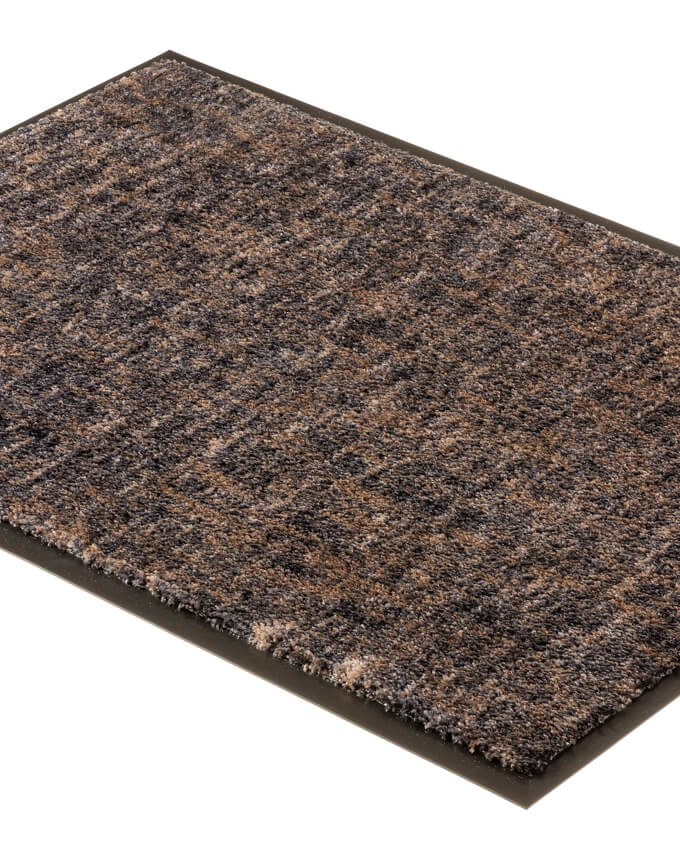 Miami 1688 003 044 antracit - taupe vintage lábtörlő - Leguan Exclusive - Schöner Wohnen - 50 x 70 cm