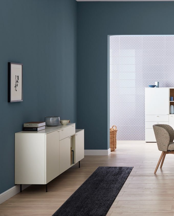 Miami 1688 044 antracit lábtörlő - Leguan Exclusive - Schöner Wohnen - 50 x 70 cm