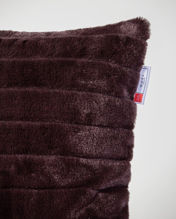 Mora Venus Plus brown díszpárna 50 x 50 cm - Leguan Exclusive - Mora -