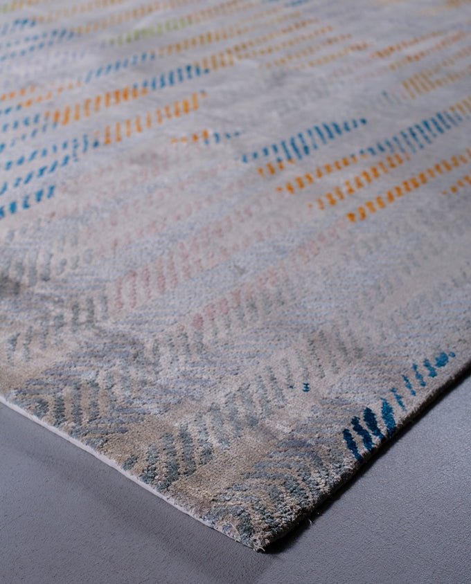 Nubu Silk C3870 kézi készítésű, egyedi selyemszőnyeg - Leguan Exclusive - Leguan Exclusive -