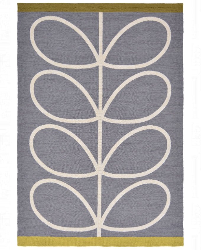 Orla Kiely Giant linear stem slate 460605 kültéri szőnyeg - Leguan Exclusive - Orla Kiely - 140 x 200 cm