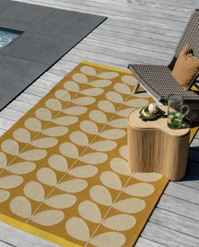 Orla Kiely Solid stem sunflower 463606 kültéri szőnyeg - Leguan Exclusive - Orla Kiely - 250 x 350 cm