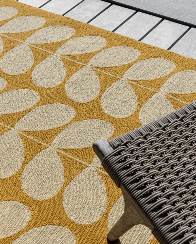 Orla Kiely Solid stem sunflower 463606 kültéri szőnyeg - Leguan Exclusive - Orla Kiely - 250 x 350 cm