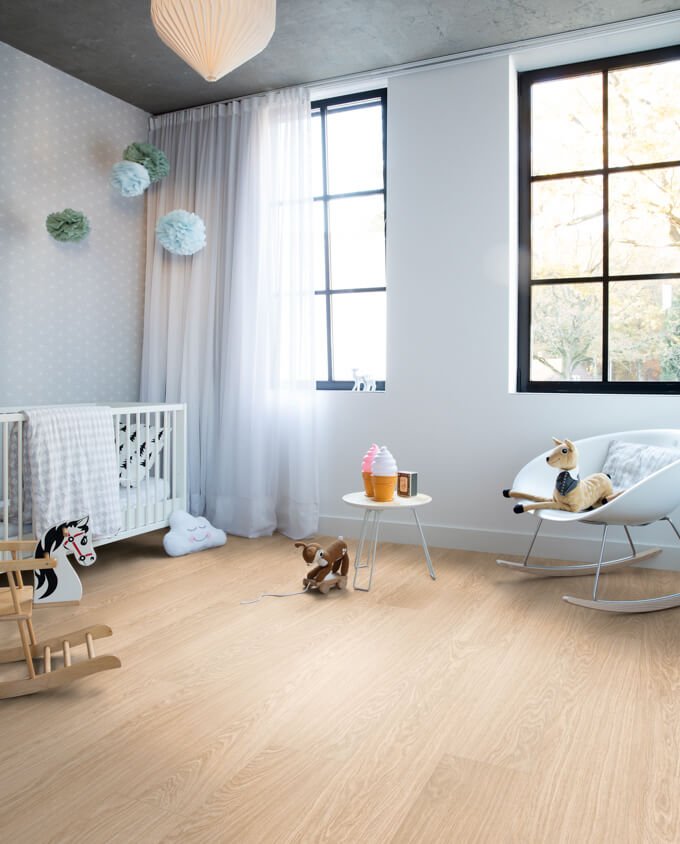 Quick Step Bloom AVMPU40097 tiszta barackszínű tölgy vinyl - Leguan Exclusive - Quick Step -