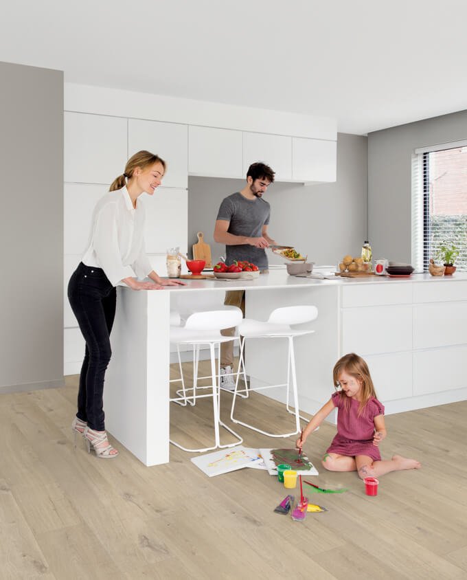 Quick Step Bloom AVMPU40103 bézs pamut tölgy vinyl - Leguan Exclusive - Quick Step -