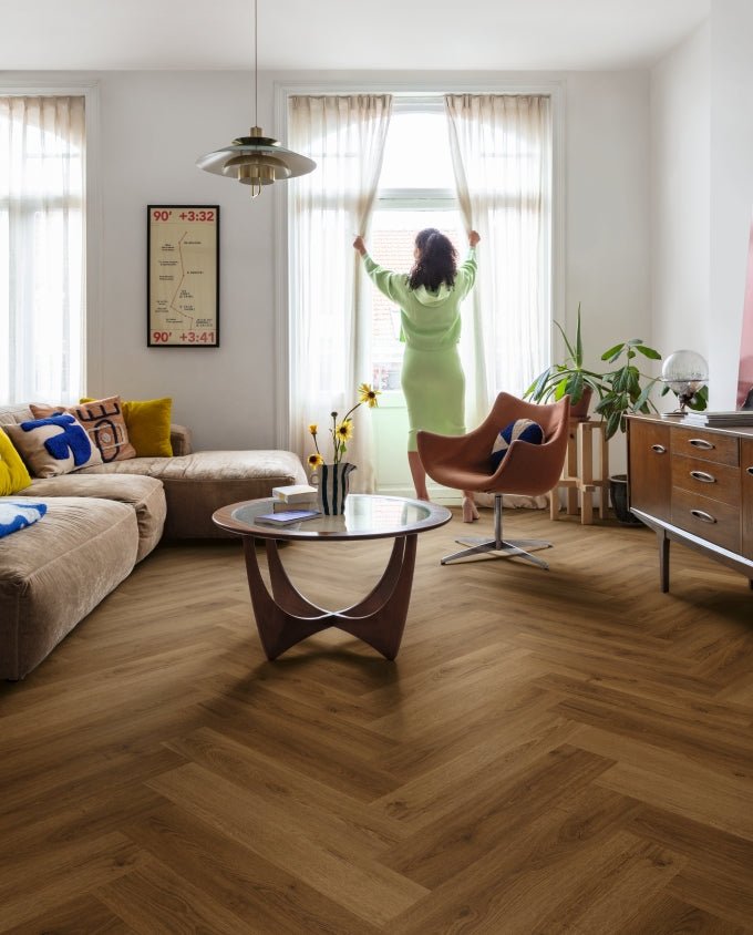 Quick Step Ciro AVHBU40364 karamell füvészkerti tölgy vinyl - Leguan Exclusive - Quick Step -
