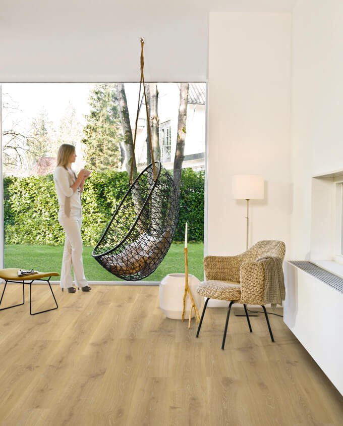 Quick - Step Creo 3180 Tenessee természetes tölgy deszkák laminált padló - Leguan Exclusive - Quick Step -