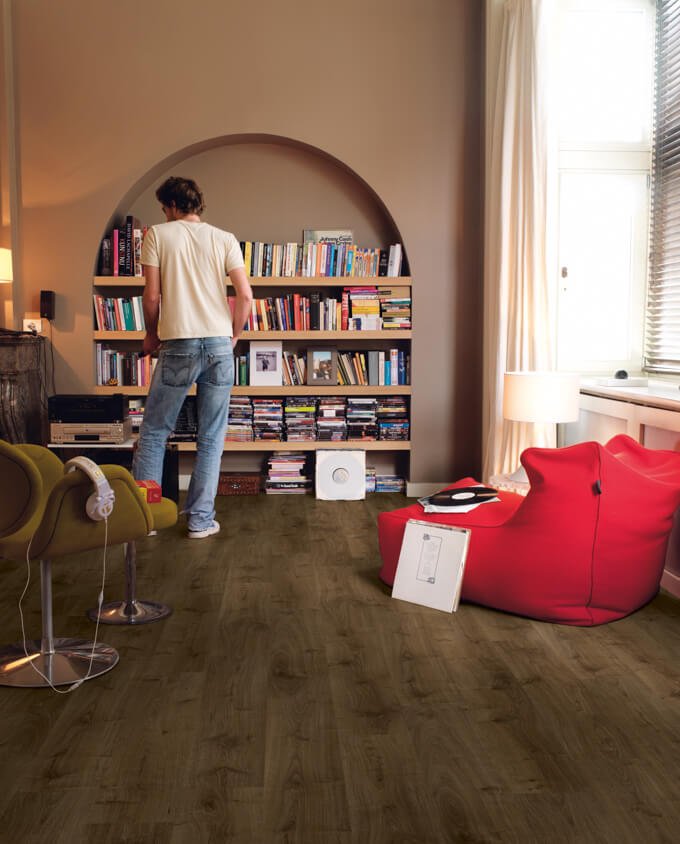 Quick - Step Creo 3183 Virginia barna tölgy deszkák laminált padló - Leguan Exclusive - Quick Step -