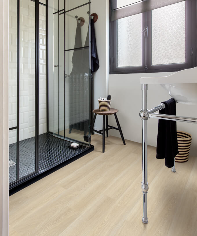 Quick - Step Eligna 3574 elegáns tölgy, bézs laminált padló - Leguan Exclusive - Quick Step -