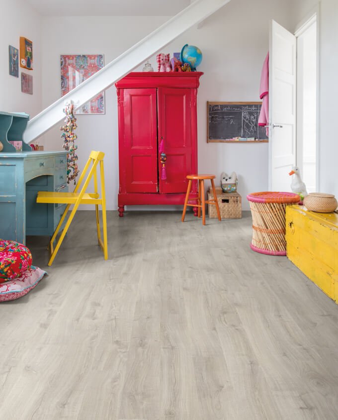Quick - Step Eligna 3580 Newcastle - i tölgy, szürke laminált padló - Leguan Exclusive - Quick Step -