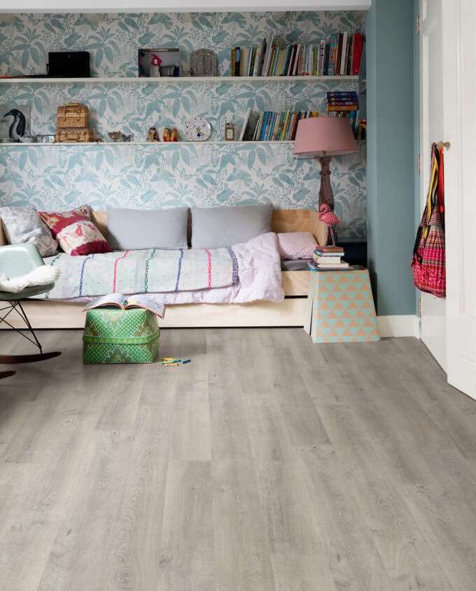 Quick - Step Eligna 3906 Velencei tölgy, szürke laminált padló - Leguan Exclusive - Quick Step -