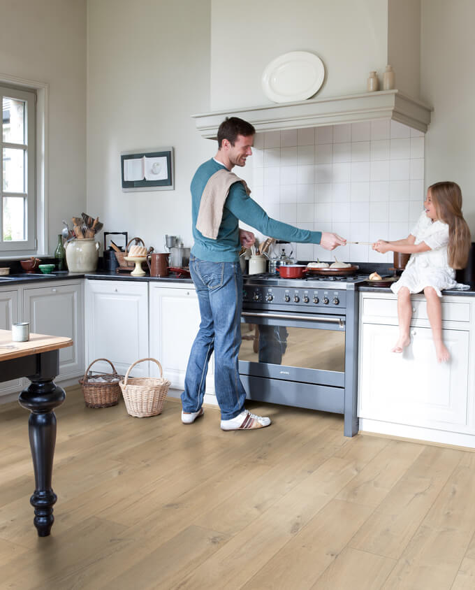 Quick - Step Impressive Ultra 1856 barna puha tölgy deszkák laminált padló - Leguan Exclusive - Quick Step -