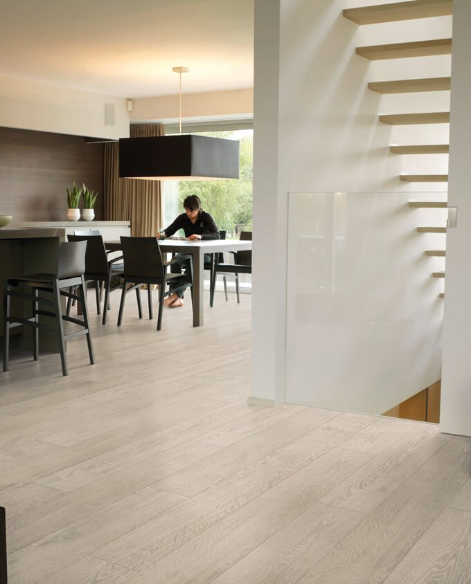 Quick - Step Largo 1396 világos rusztikus tölgy deszkák laminált padló - Leguan Exclusive - Quick Step -