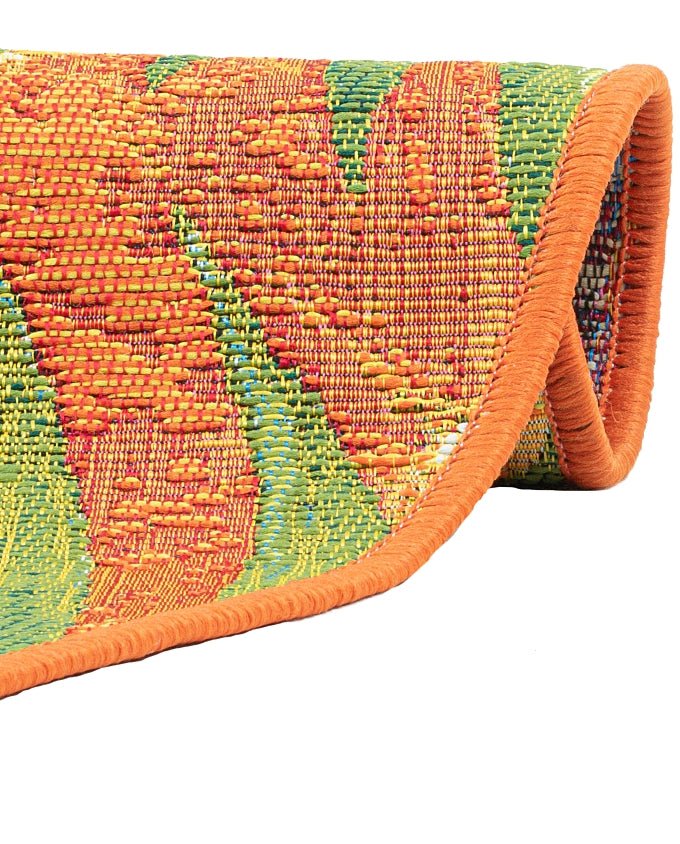 Sansibar Rantum - Beach 001 orange kültéri kör szőnyeg - Leguan Exclusive - Sansibar - 190 cm kör
