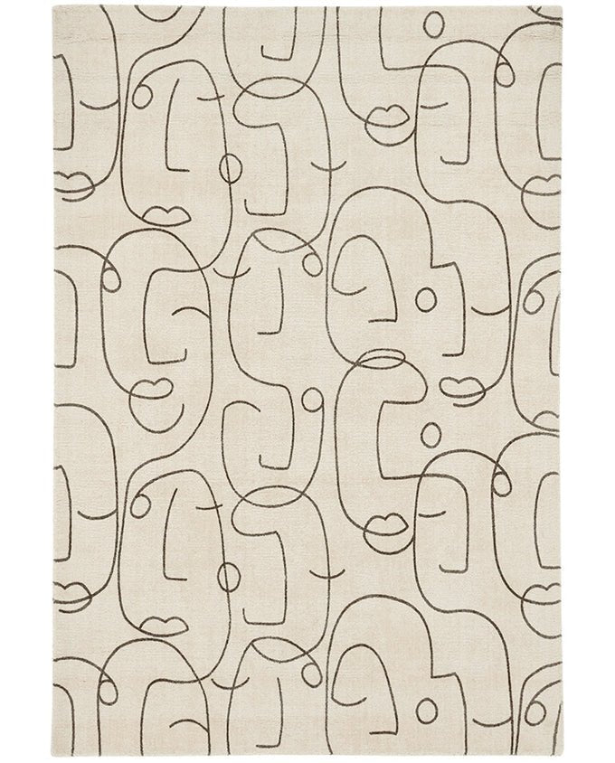 Scion Epsilon charcoal 023801 design szőnyeg - Leguan Exclusive - Scion - 120 x 180 cm