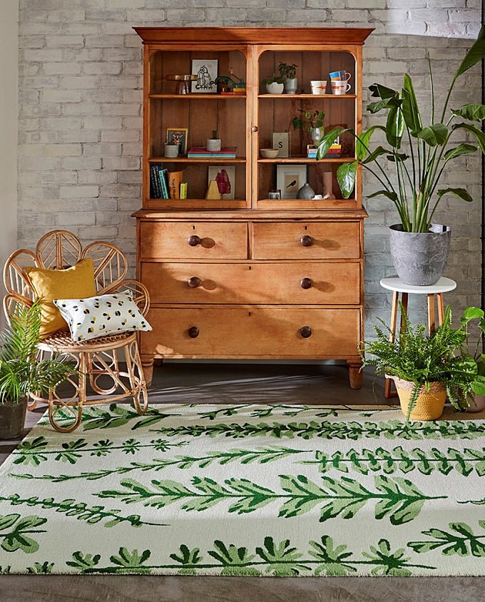 Scion Ferns juniper 125907 design szőnyeg - Leguan Exclusive - Scion - 200 x 280 cm