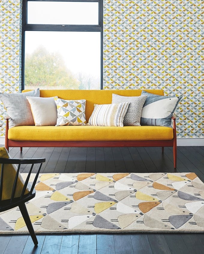 Scion Lintu dandelion 24405 design szőnyeg - Leguan Exclusive - Scion - 90 x 150 cm