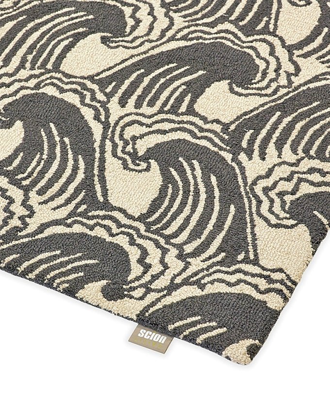 Scion Ride the wave liquorice 125605 design szőnyeg - Leguan Exclusive - Scion - 250 x 350 cm