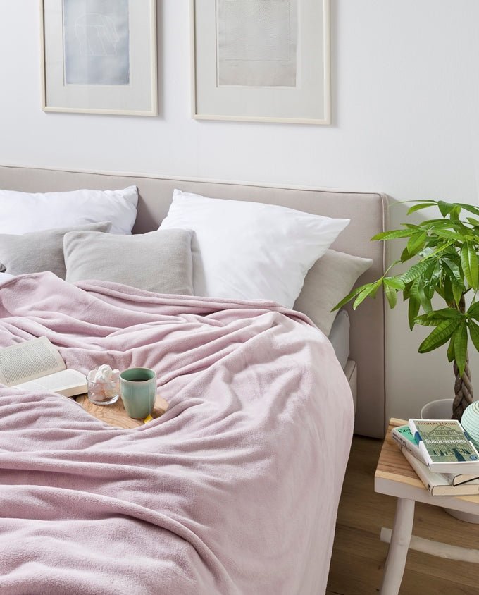 Soft & Cover rose pléd, 150 x 200 cm - Leguan Exclusive - Leguan Exclusive -