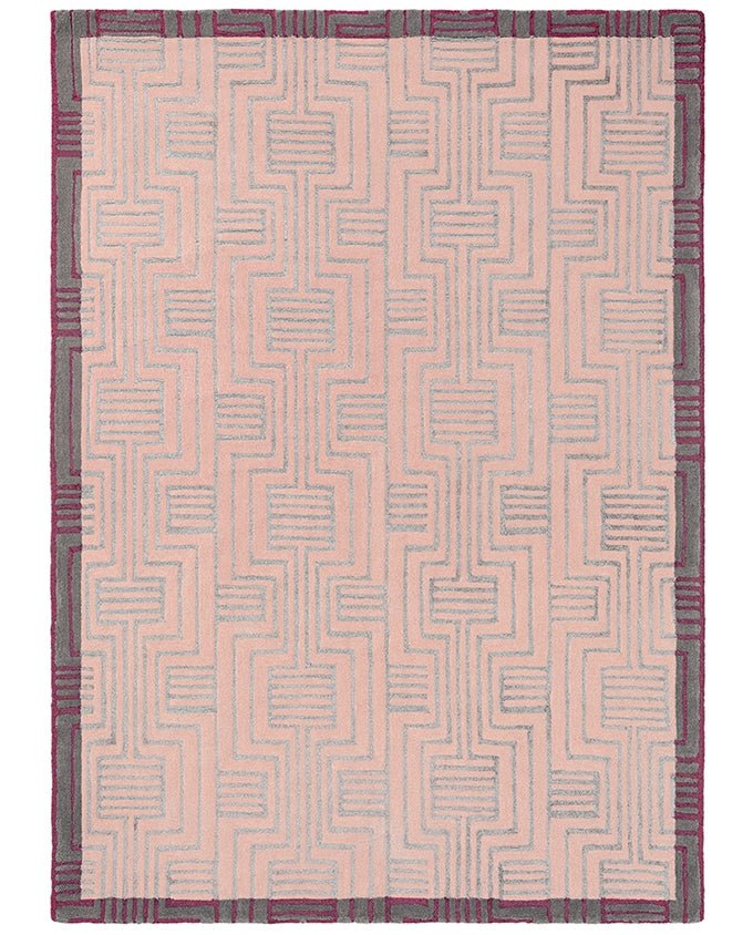 Ted Baker Kinmo pink 056802 design szőnyeg - Leguan Exclusive - Ted Baker - 140 x 200 cm