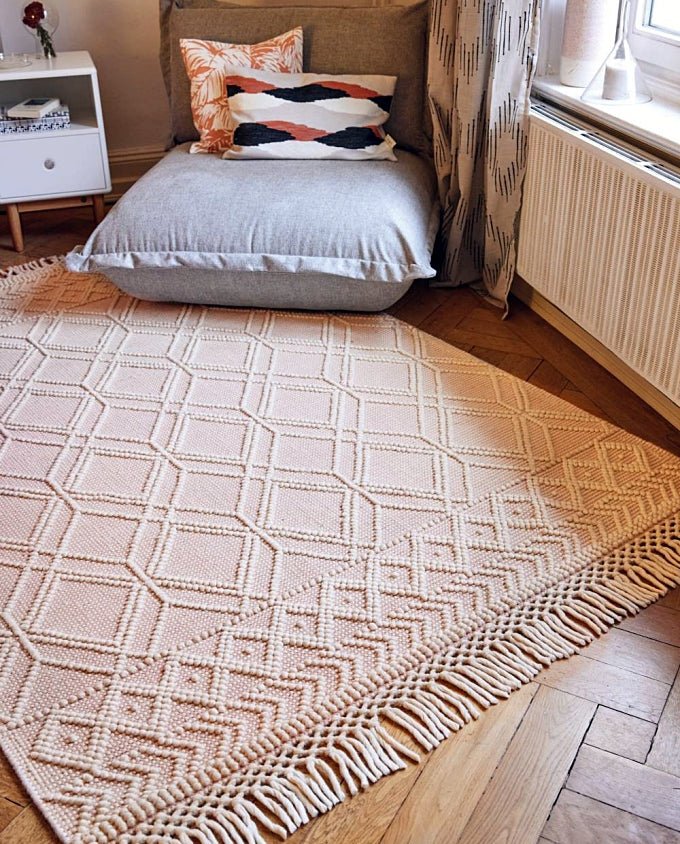 Tom Tailor Colored Macramé 250 rose design szőnyeg - Leguan Exclusive - Tom Tailor - 190 x 290 cm