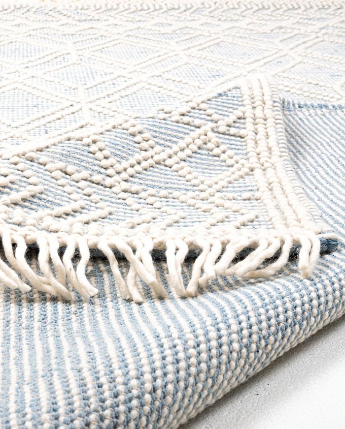 Tom Tailor Colored Macramé 700 blue design szőnyeg - Leguan Exclusive - Tom Tailor - 190 x 290 cm