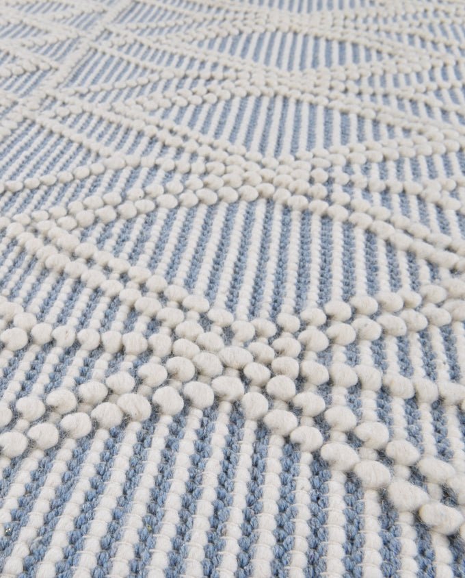 Tom Tailor Colored Macramé 700 blue design szőnyeg - Leguan Exclusive - Tom Tailor - 190 x 290 cm