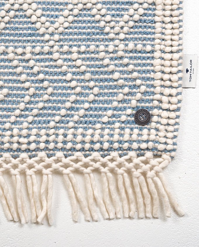 Tom Tailor Colored Macramé 700 blue design szőnyeg - Leguan Exclusive - Tom Tailor - 190 x 290 cm