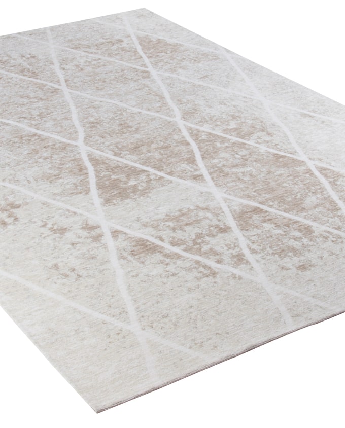 Tom Tailor Fine Lines 550 beige vintage szőnyeg - Leguan Exclusive - Tom Tailor - 50 x 80 cm
